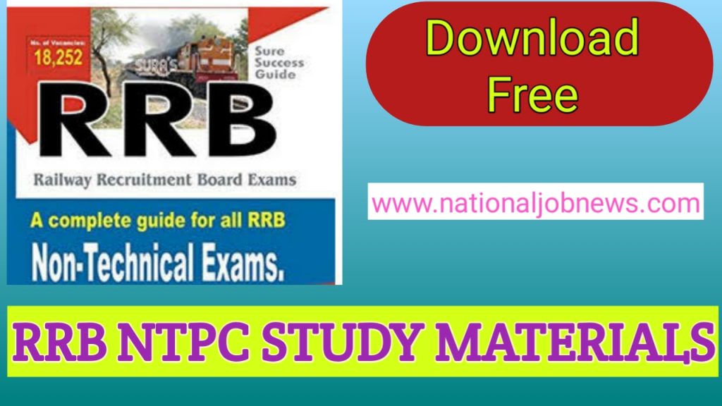 Rrb Exam study materials